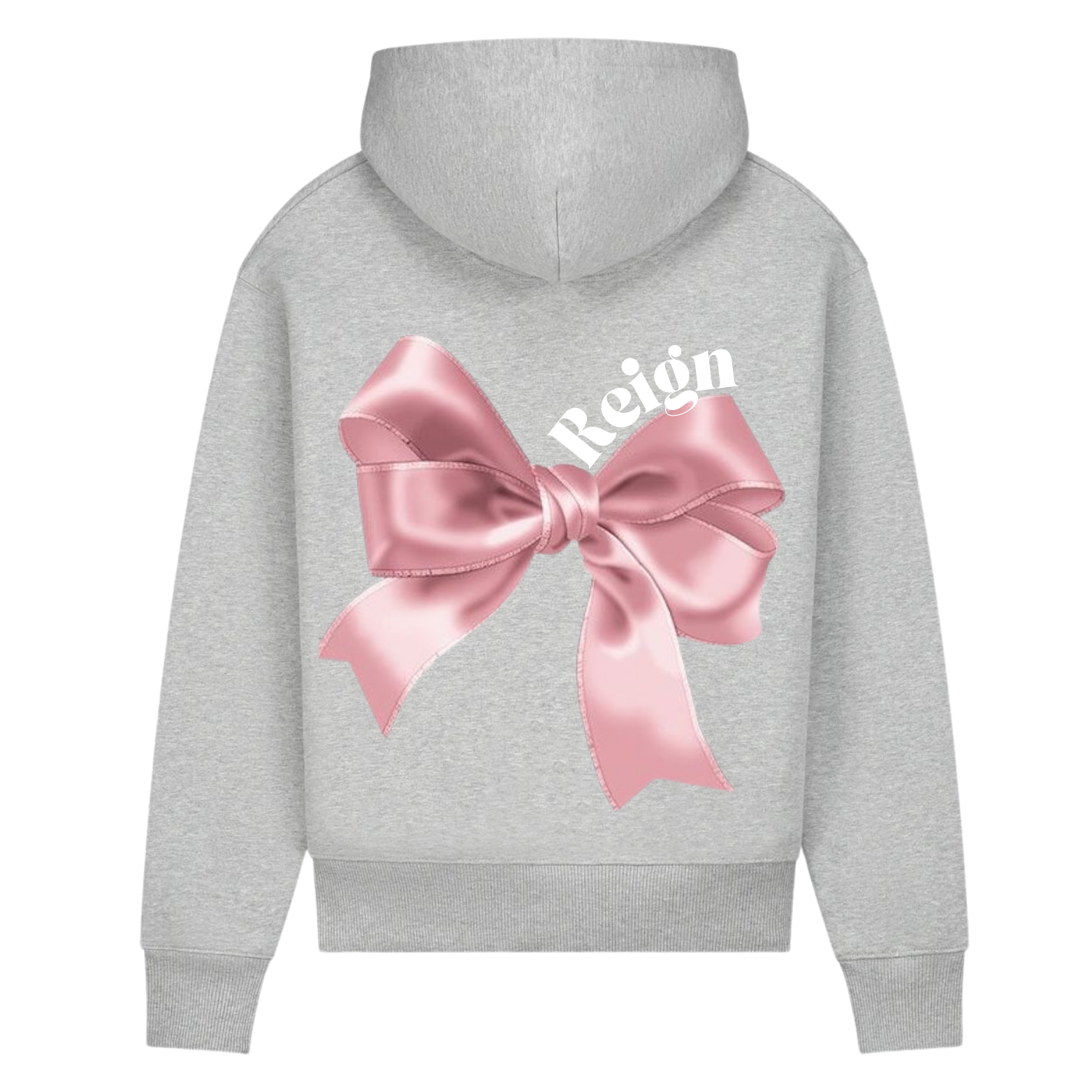 Coquette Bow Pink Hoodie – Reign Amsterdam