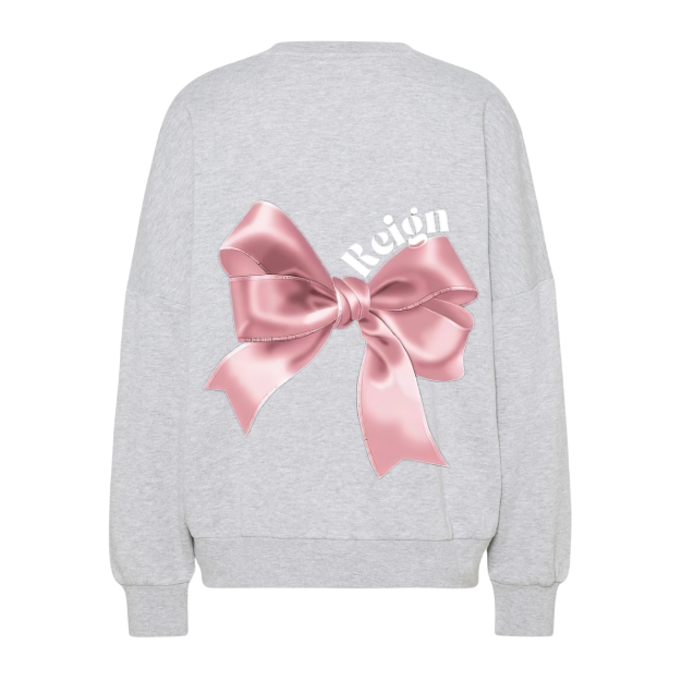 Coquette Bow Pink Sweater