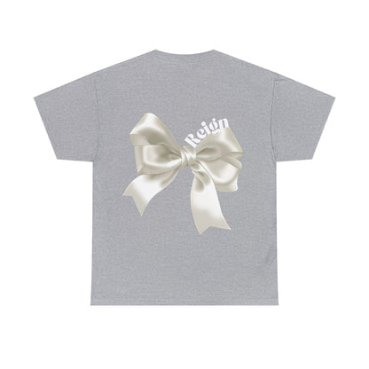 Coquette Bow Beige Tee