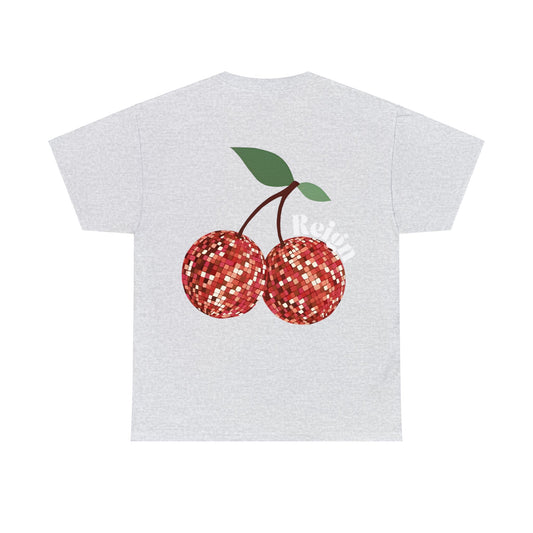 Cherry Shimmer Tee