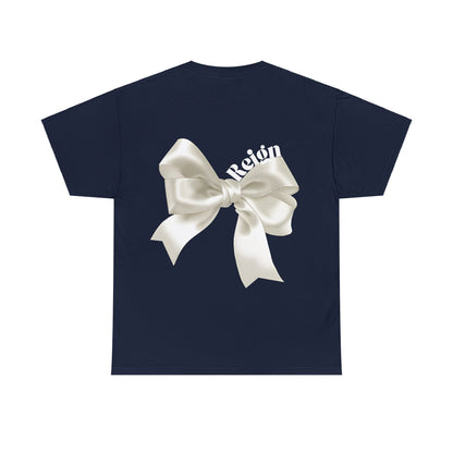 Coquette Bow Beige Tee