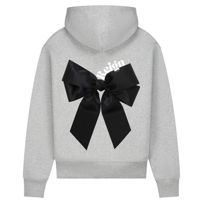 Coquette Bow Black Hoodie