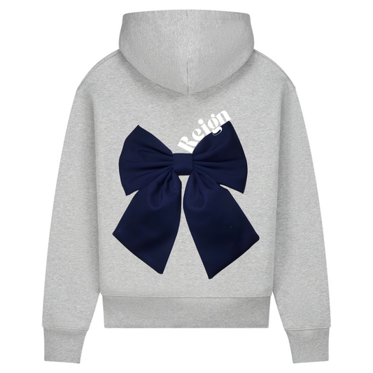 Coquette Bow Navy Hoodie